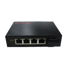 光為8口光纖收發器 集成POE功能的高效網絡傳輸解決方案